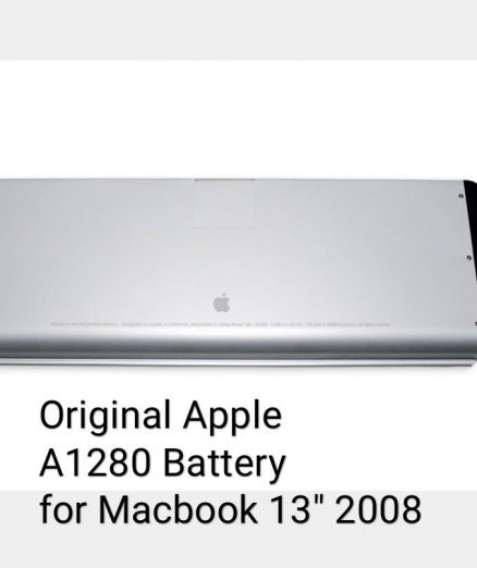 Original A1280 Battery for Apple MacBook 13.3″ Aluminum Unibody. For All MacBook 13" Unibody Core2Duo Models 2008 A1278 A1280