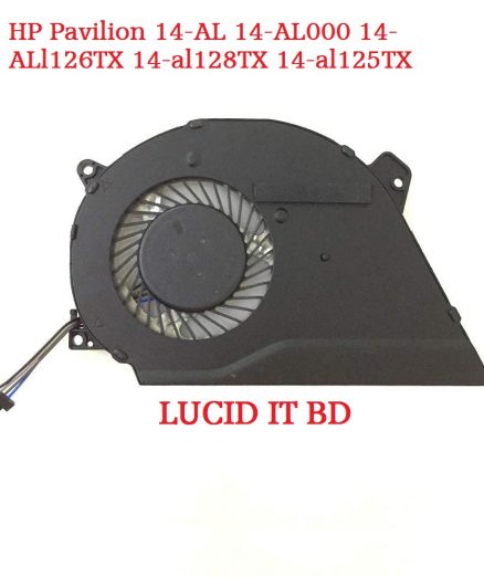New For HP Pavilion 14-AL 14-AL000 14-ALl126TX 14-al128TX 14-al125TX CPU Cooling Fan