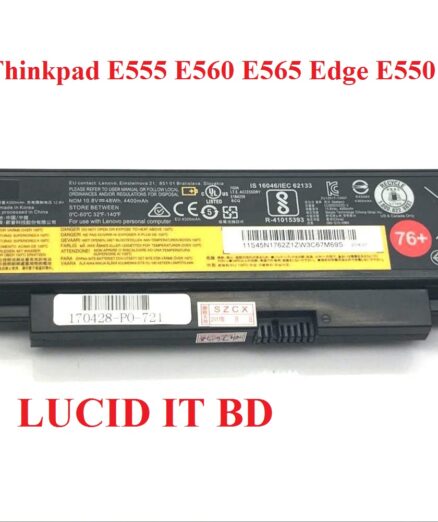 Replacement Laptop Battery for Lenovo Thinkpad E555 E560 E565 Edge E550 E550c Series
