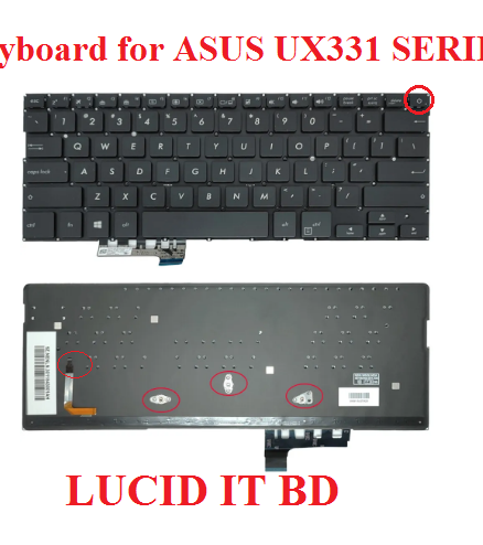 Keyboard for ASUS UX331 UX331U UX331UA UX331UAL UX331UN UX331F UX331FA US WITH Backli