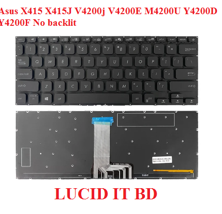 Keyboard without Backlight for Asus X415 X415J V4200j V4200E M4200U Y4200D Y4200F