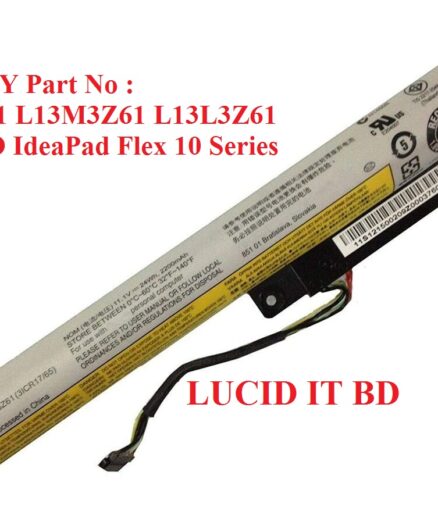 Battery for LENOVO IdeaPad Flex 10 Series L13M3Z61 L13L3Z61 L13S3Z61 3ICR17/65