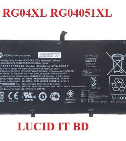 Original RG04XL Battery for HP Spectre 13-3000 13t-3000 RG04051XL HSTNN-LB5Q