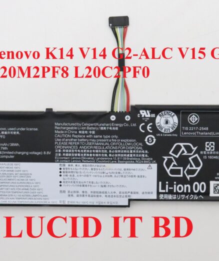 Genuine L20C2PF0 Battery for Lenovo K14 V14 G2-ALC V15 G2-ITL L20M2PF0 L20M2PF8
