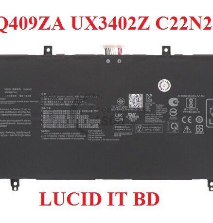 ASUS Zenbook UX3402Z Q409ZA-EVO.I5256BL Genuine Laptop Battery C22N2107 75 Wh 7.74 V