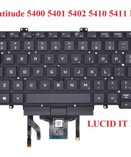 Laptop Keyboard/Keypad for Dell Latitude 5400 P98G, Latitude 5401 5402 5410 5411 series DP/N: 3J9FC 03J9F