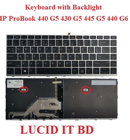 Laptop New for HP Probook 430 G5 440 G5 445 G5 440 G6 US Keyboard with backlight