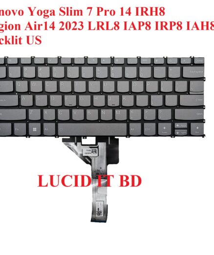New Replacement Keyboard for Lenovo Yoga Slim 7 Pro 14IRH8 Pro-14IRH8 PRO14 ARH8 2023 Legion Air14 2023 LRL8 IAP8 IRP8 IAH8 Pro14 IRH8 Backlit US