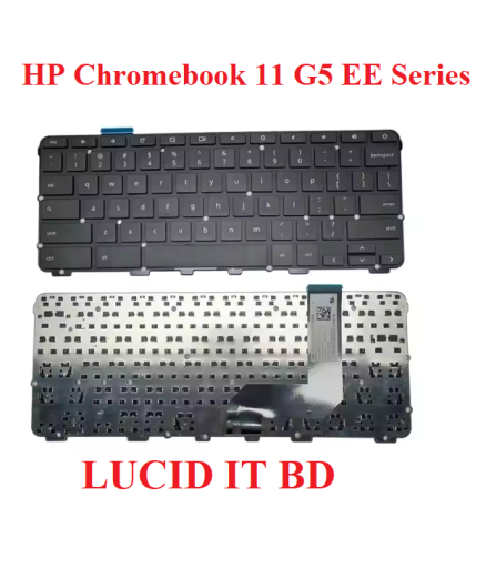 New HP Chromebook 11 G5 Chromebook 11 G5 EE Keyboard US Black Without Frame