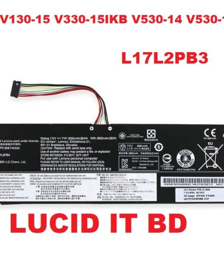 Battery for Lenovo V130-15 V330-15IKB V530-14 V530-15IKB L17L2PB3 L17L2PB3 L17C2PB3 L17M2PB4 L17C2PB4 L17L2PB4