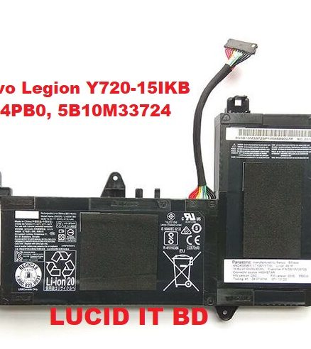 L16M4PB0 Battery for Lenovo Legion Y720 15.6 inch Y720-15IKB Series Notebook