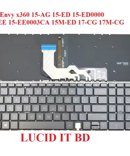 New For HP Envy x360 15-AG 15-ED 15-ED0000 15-EE 15-EE0003CA 15M-ED 17-CG 17M-CG Laptop Keyboard US Black With Backlit