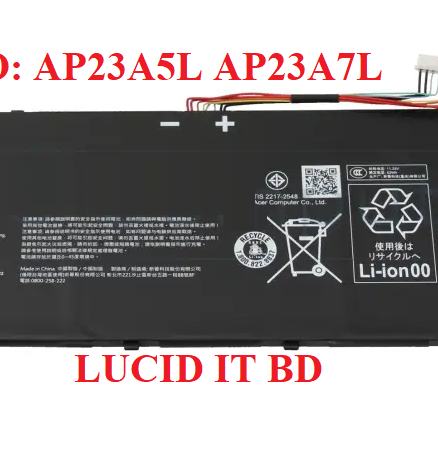 AP23A5L AP23A7L Aspire 14 A14-51M A14-51GM Laptop Battery For Acer Aspire 15 A15-41M A15–51M A15–51M-544F Aspire Go 15 AG15-51P