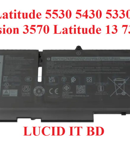 M69D0 078FWY 293F1 Laptop Battery for Dell Latitude 5530 5430 5330 Precision 3570 Latitude 13 7330 Series M69DO 8WRCR 01VX5 07KRV 0H4PVC H4PVC Y86WG 0Y86WG 08WRCR 8WRCR 01VX5 404T8 78FWY