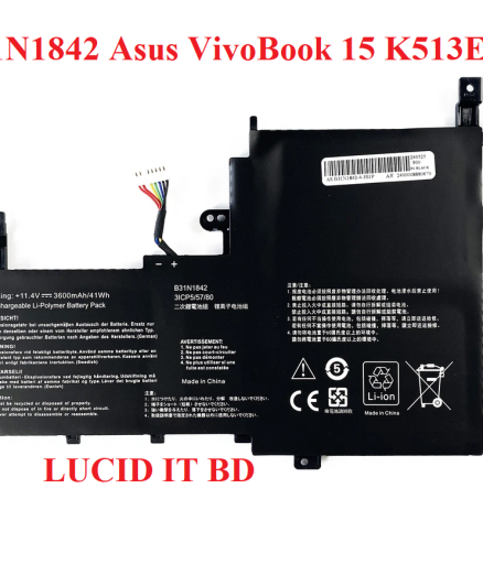 New Battery B31N1842 For Asus VivoBook 15 S513 S513E S513EA S513EP S513EQ Series