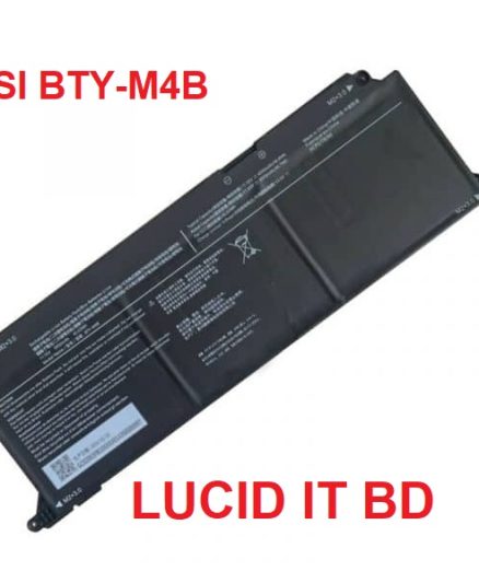 New Laptop battery For MSI BTY-M4B battery 11.55V 3950mAh 45.63Wh