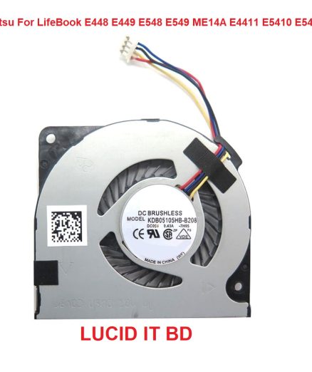 Replacement Laptop CPU Fan For Fujitsu For LifeBook E448 E449 E548 E549 ME14A E4411 E5410 E5411 5E14A1 5E14A2 DC5V 0.32A New