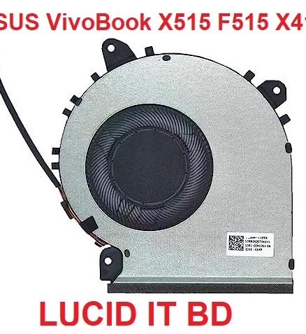 New CPU Cooling Fan Intended for ASUS VivoBook X515 F515 X415 X515E X515J X515DA X515EA X515MA X515JA X515UA F515JA F515EA X415EA X415J X415MA X415KA V4200J V5200E V5200F V5200JP Series Fan