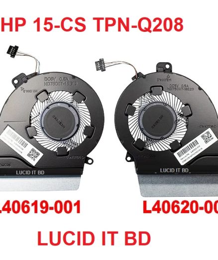 L40619-001 L40620-001 CPU GPU Cooling Fan Cooler For HP 15-CS TPN-Q208 ND75C07-18E19 ND75C07-18E20