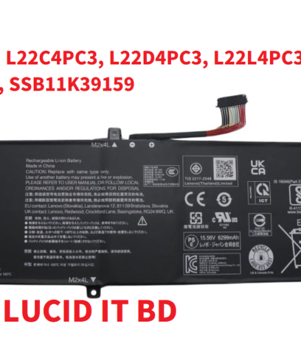 New Original L22M4PC3 L22D4PC3 Battery for Lenovo Legion Slim 7 16IRH8 7i Gen 8
