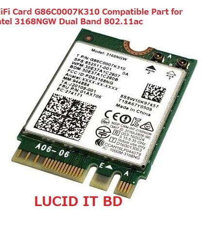 Wireless Module 3168NGW AC NGFF M.2 2.4G 5G Dual Frequency 600Mbps BT 4.2 WIFI Network Card LUCID Computers