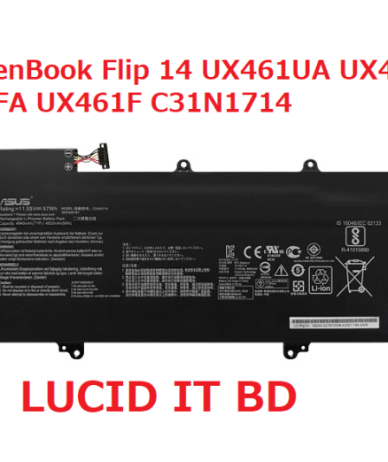 Genuine C31N1714 Battery for Asus ZenBook Flip 14 UX461UA UX461UN UX461FA UX461F